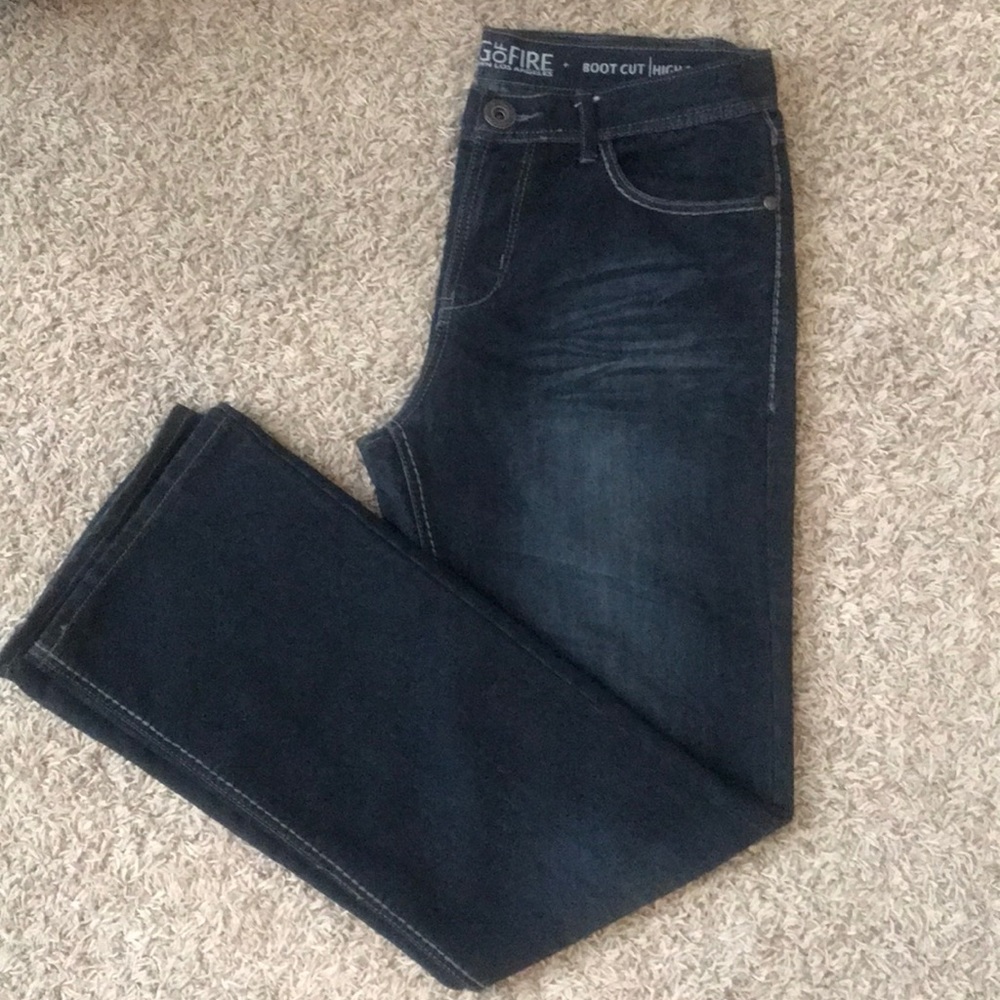 MENS RING OF FIRE JEANS